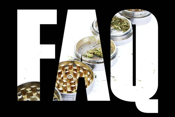 Marijuana, FAQ, Foire Aux Questions — Photo