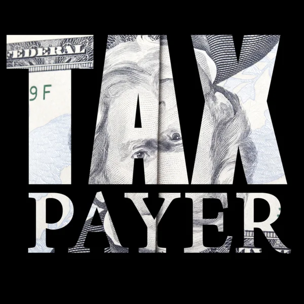 Гроші платників податків — стокове фото