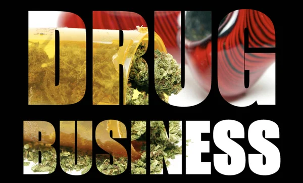 Marihuana drug business — Stockfoto