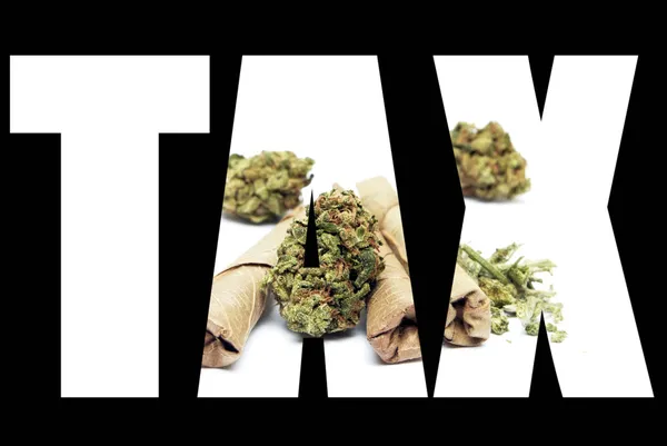 Taxe sur la marijuana — Photo