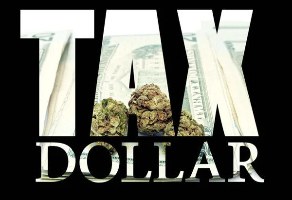 Taxe sur la marijuana — Photo