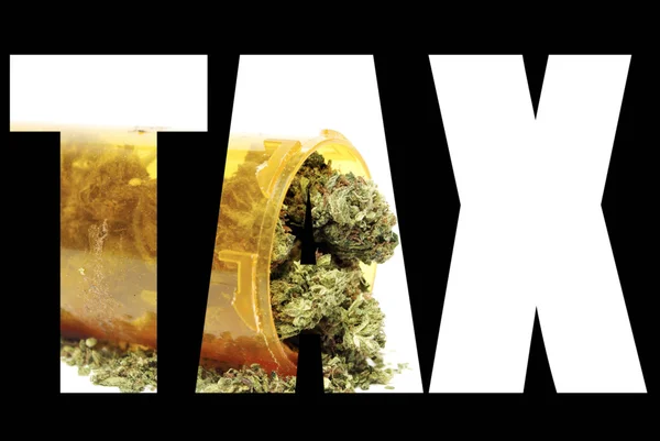 Marijuana skatt — Stockfoto