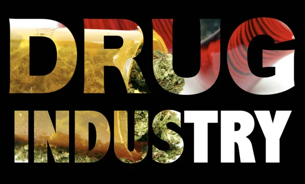 Indústria de Drogas de Maconha — Fotografia de Stock