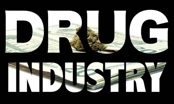 Marijuana drug industri — Stockfoto