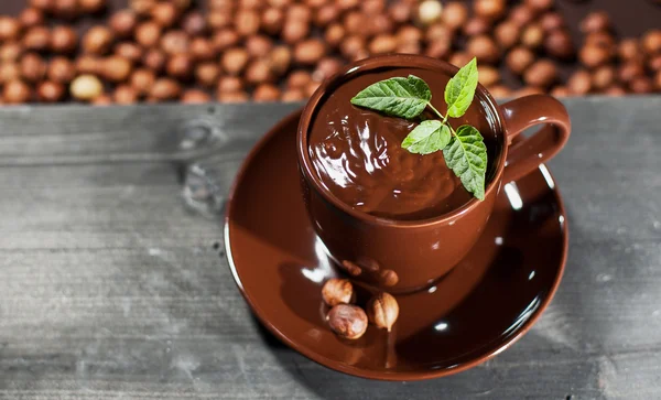 Chocolate cup — Stock Photo, Image