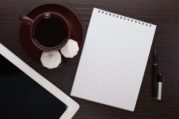 Message on the table — Stock Photo, Image