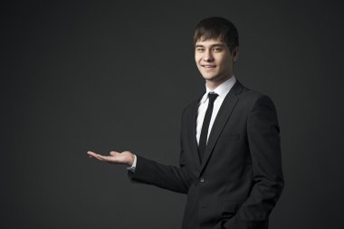 iş adamı sunulması