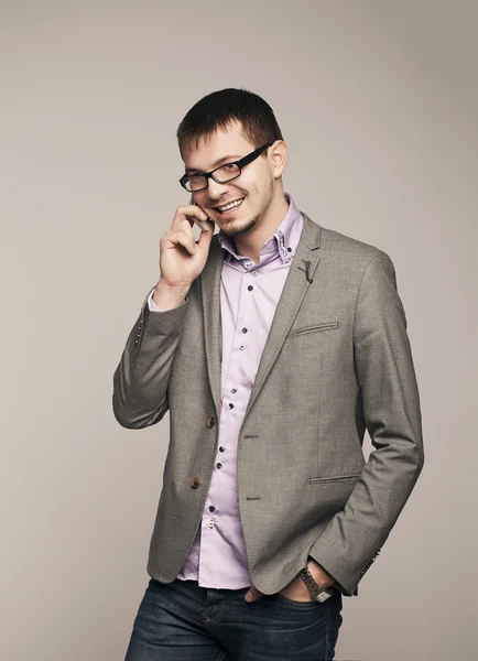 Joven hombre de negocios — Foto de Stock