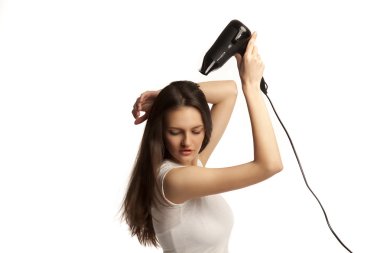 saç drayer60 kızla