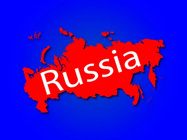 Russia map — Stock Vector