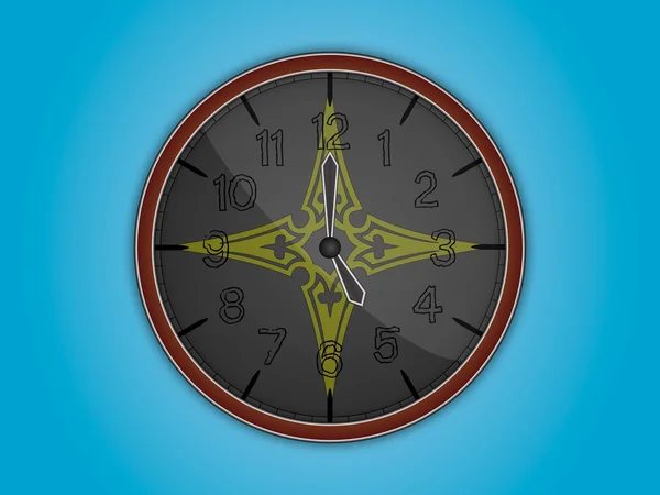 Illustration horloge — Image vectorielle