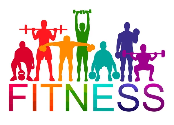  Detaylı vektör illüstrasyon siluetleri güçlü yuvarlanan insanlar kız ve erkek spor spor spor salonu vücut geliştirme egzersizleri ağırlık kaldırma sağlık halteri halterleri. Sağlıklı yaşam tarzı. 