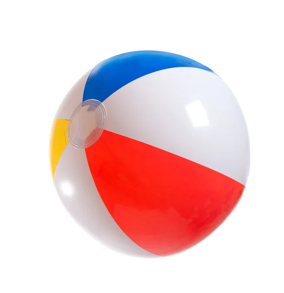 Многоцветный пляжный мяч .. — стоковое фото