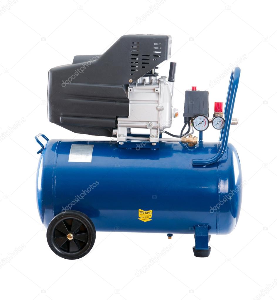 air compressor. Isolated on white background