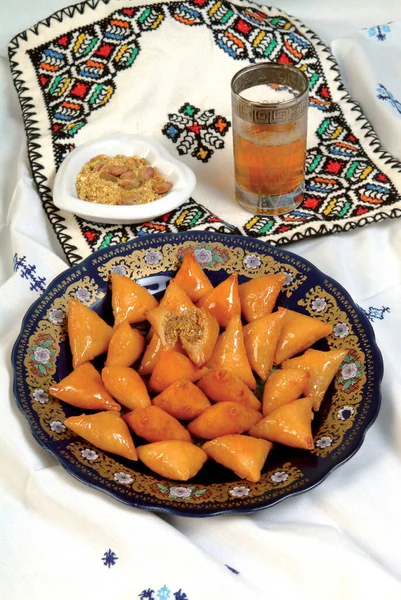 Briouate Delicious Moroccan Briwate Plate — Stockfoto