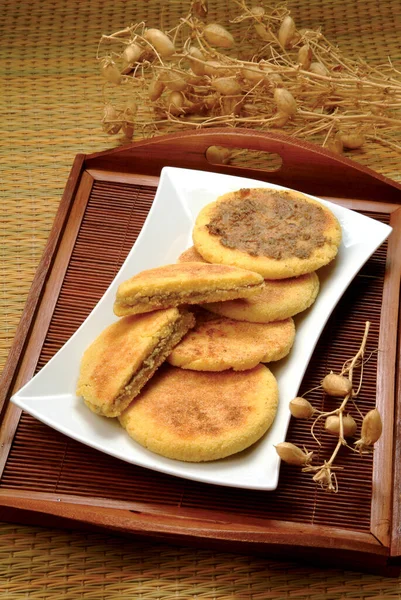 Harcha Delicious Moroccan Pancake Plate — Stockfoto