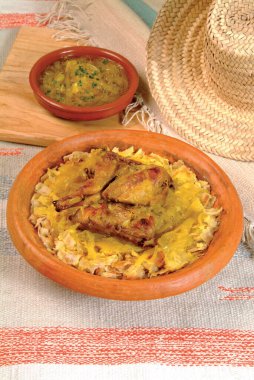 Rfissa, ünlü Fas geleneksel yemeği, Fas yemeği.