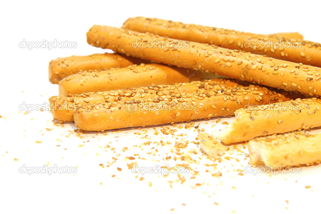 breadsticks with sesame
