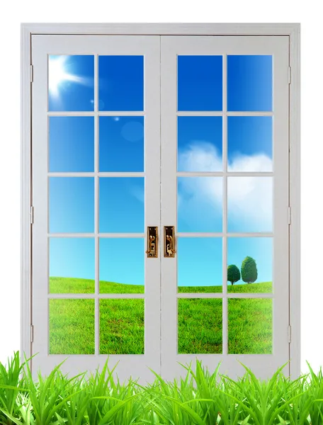 Door ecological — Stock Photo, Image