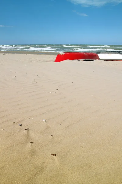 Boats on the beach — Stock Photo, Image