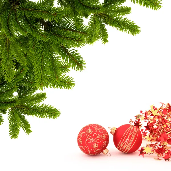 Palline di vetro decorazione per albero di Natale — Foto Stock