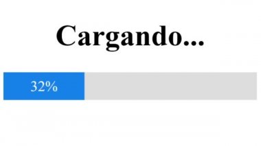 İspanyolca. Web Sayfasının İşlem Çubuğu Aygıt Ekran Dijital Görüntüsü 'ne yükleniyor. Bilgisayar Yazılım İzleyici İşlem Dosyası, Video, Müzik, Veri Yükleme Bakış Açısı.