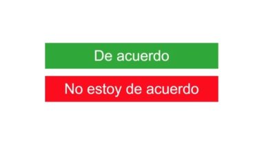 İspanyolca. Fare imleci, Web Sayfası Yazılım Programına Katılmıyorum 'a tıklıyor. İmleç Tıklama Anlaşmazlığı Çevrimiçi Aygıt Ekran Görünümü. İnternet Ağı üzerinden Bakış Ağı Web Sitesi.