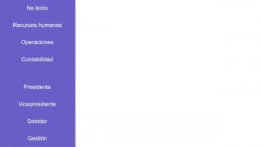 İspanyolca. İmleç İş Dünyası Mesajlaşma Platformunda İş İletme Yöneticisi Yana Kayıyor ve Tıklıyor. Fare İmleci İnternet 'teki Şirket İletişim Sistemi' ndeki Yönetici Patrona Mesaj Gönderme Üzerine Kaydırıyor.