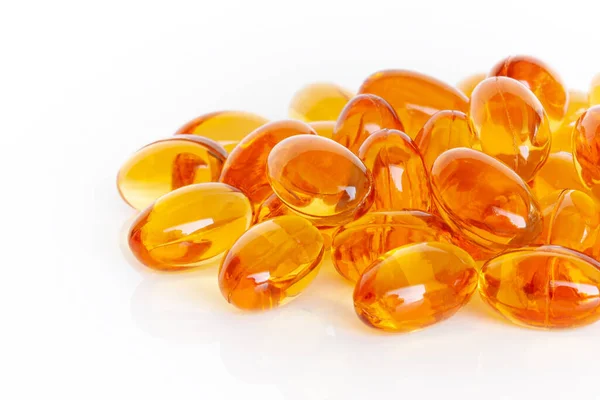 Vitamin Supplement Isolated White Background — Stock Photo, Image