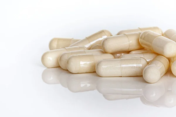 Pile Vitamin Capsules — 스톡 사진