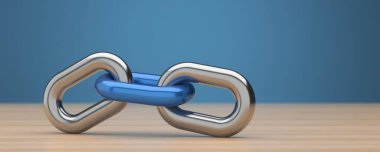 Takım çalışması ittifak konsepti 3D oluşturma.