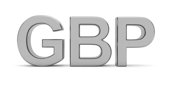 Gbp Pound Sterling Currency Code Official Currency United Kingdom — Stock Photo, Image