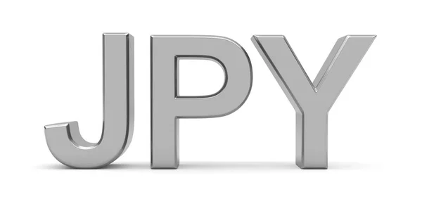 Jpy Yen Valuta Ufficiale Del Giappone — Foto Stock