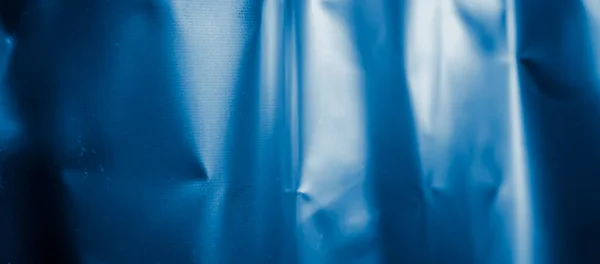 Acéllemez Kék Festékkel Festve Háttér Vagy Textura — Stock Fotó