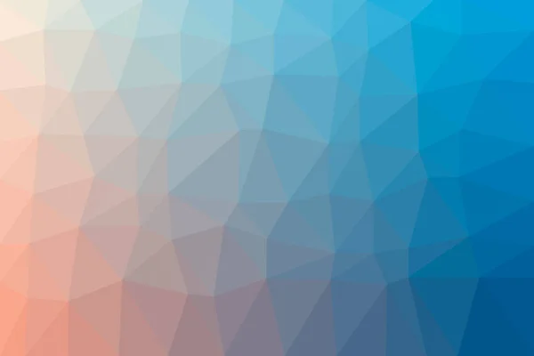 Orange Und Blauer Hintergrund Mit Interessanten Mustern — Stockfoto