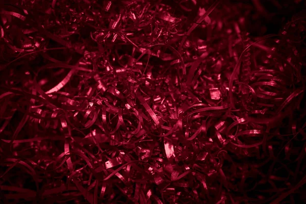 Kırmızı Çelik Talaşları Görünür Detaylar Arkaplan Veya Doku — Stok fotoğraf