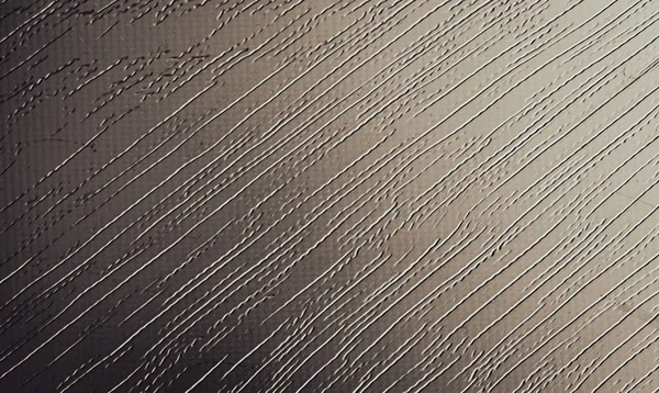 Metal levha ilginç bir desenle altın rengine boyandı