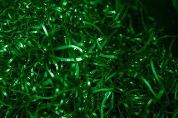 Copeaux Acier Vert Avec Des Détails Visibles Fond Texture — Photo