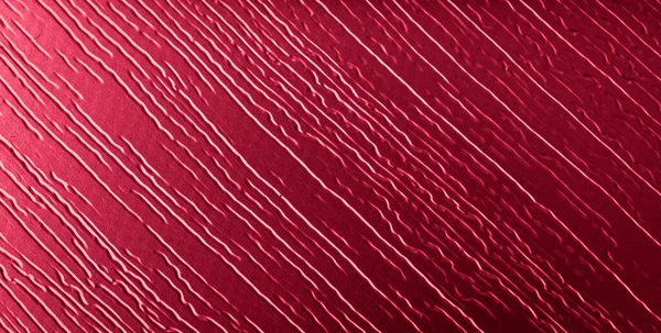 Lámina Metal Pintado Rojo Con Patrón Interesante — Foto de Stock