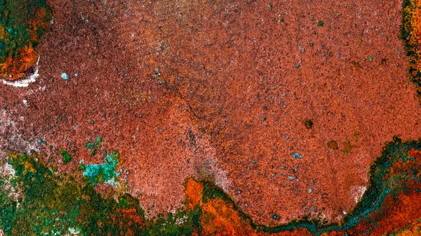 Copper Sheet Colored Patina Background Texture — Stock Photo, Image