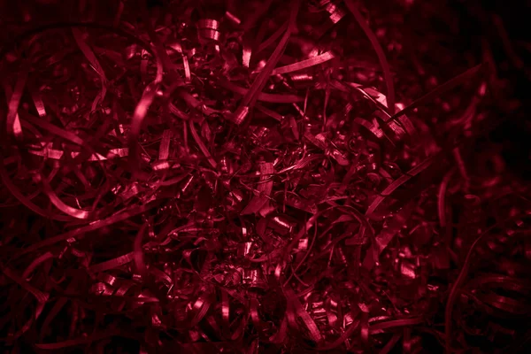 Rote Stahlspäne Mit Sichtbaren Details Hintergrund Oder Textur — Stockfoto