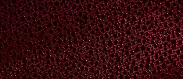 Görünür detayları olan kırmızı alüminyum folyo. arkaplan veya doku