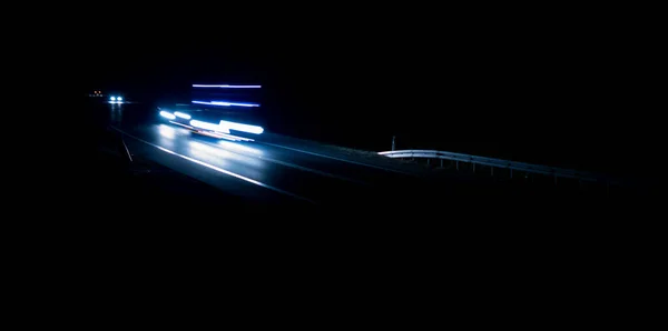 추상적 자동차 불빛입니다 — 스톡 사진