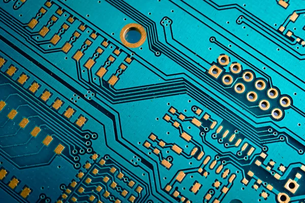 Modern Circuit Board Background Banner Background Texture — Foto Stock