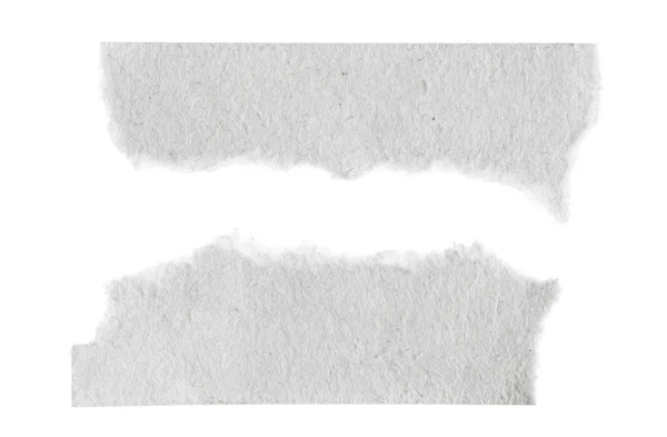 Weißes Papier Auf Weißem Isolierten Hintergrund — Stockfoto