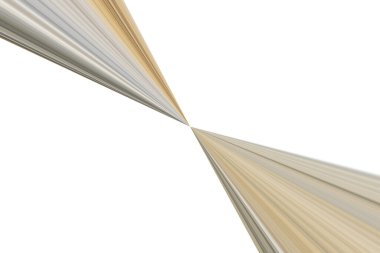 Beyaz arkaplanda kahverengi ve siyah çizgiler