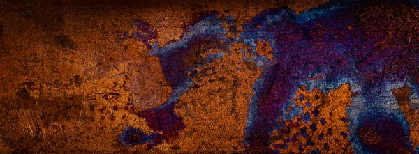 Renkli bakır levha. arkaplan ya da doku desenleri