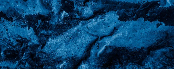 Синя Мідна Пластина Видимими Деталями Фон Або Текстура — стокове фото