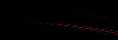 Gece arabaların ışıkları. uzun pozlama