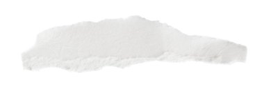 Beyaz izole bir arkaplan üzerine beyaz kağıt